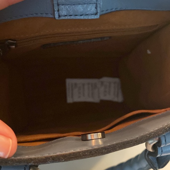 PATRICIA NASH Leather Bag Safflower Blue NWT - Picture 5 of 7